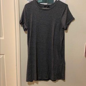 T-shirt dress, Dark grey